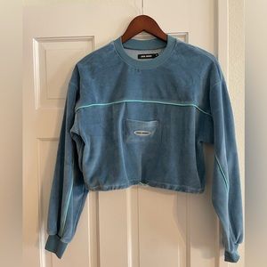 Local heroes cropped sweatshirt size M